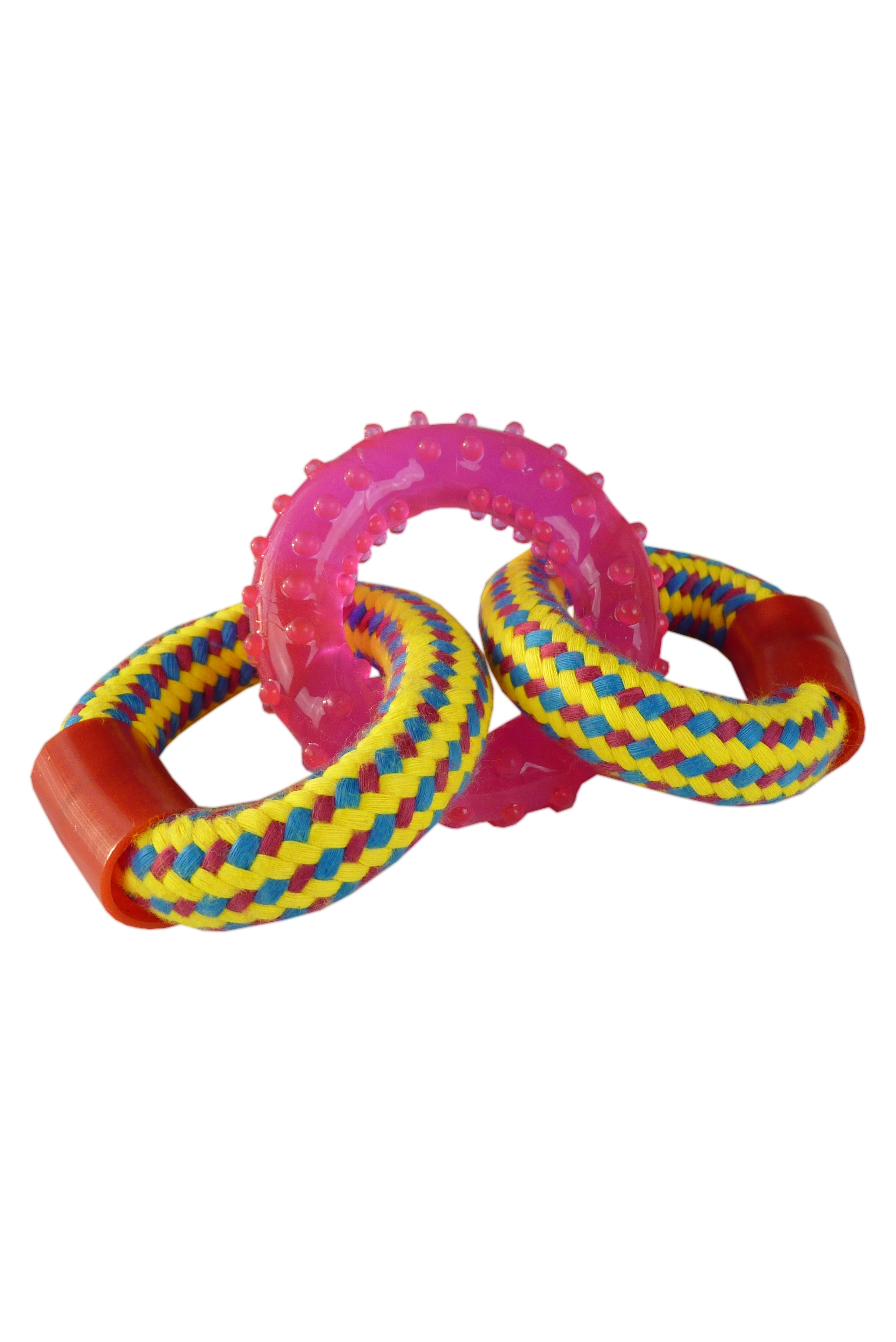 jouet corde anneau TPR pour chien