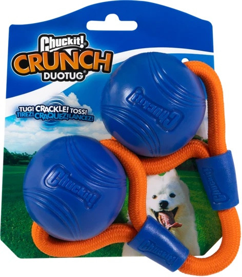 jouet Chuckit Crunch ball duo tug