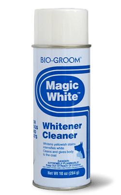Bio Groom Magic White nettoyage à sec 