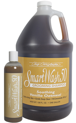 Shampoing tous poils Chris Christensen Smart Wash 50 Vanilla Oatmeal