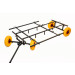 chariot trolley extensible roues jaunes