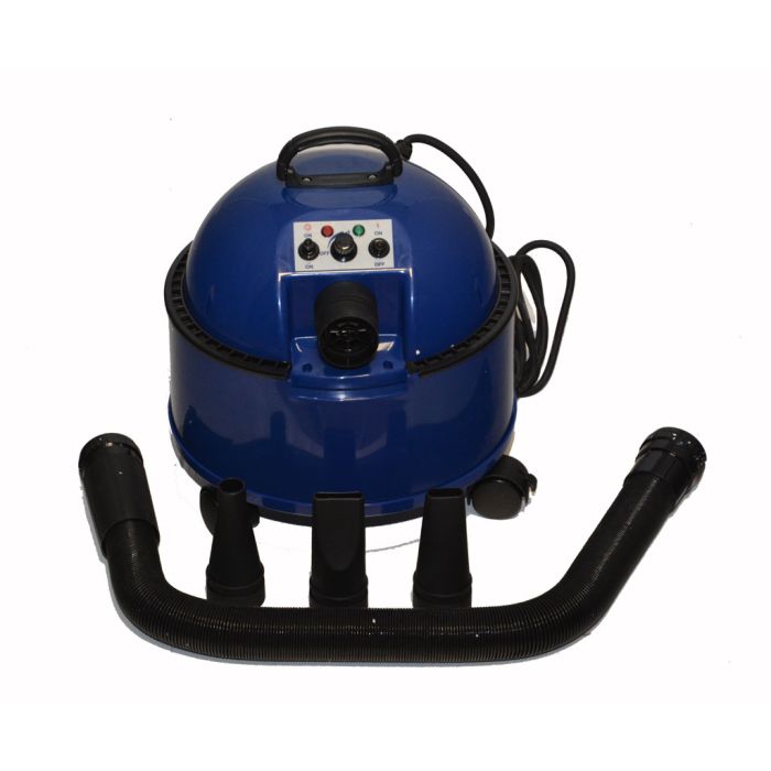 pulseur séchoir bleu portable pour chien